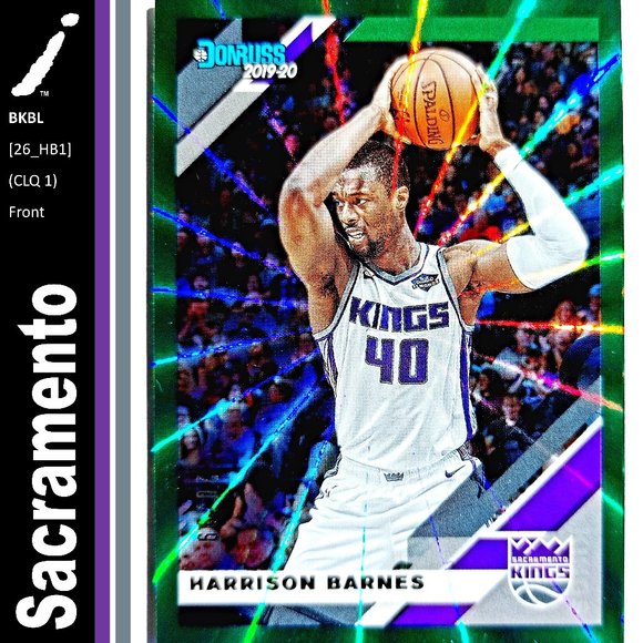 NBA Other - Sacramento Kings (Harrison Barnes) - BKBL [26_HB1]